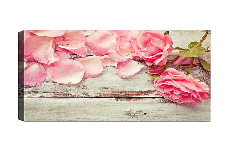 CANVASTAVLA YTY Floral & Botanical Flerfärgad 120x50 cm - Inredning & dekor - Tavlor & konst - Canvastavla