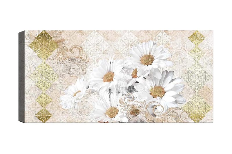 CANVASTAVLA YTY Floral & Botanical Flerfärgad 120x50 cm - Inredning & dekor - Tavlor & konst - Canvastavla