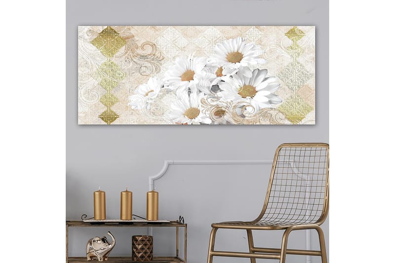 CANVASTAVLA YTY Floral & Botanical Flerfärgad 120x50 cm - Inredning & dekor - Tavlor & konst - Canvastavla