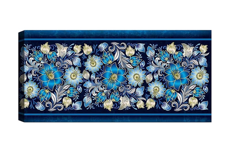 CANVASTAVLA YTY Floral & Botanical Flerfärgad 120x50 cm - Inredning & dekor - Tavlor & konst - Canvastavla
