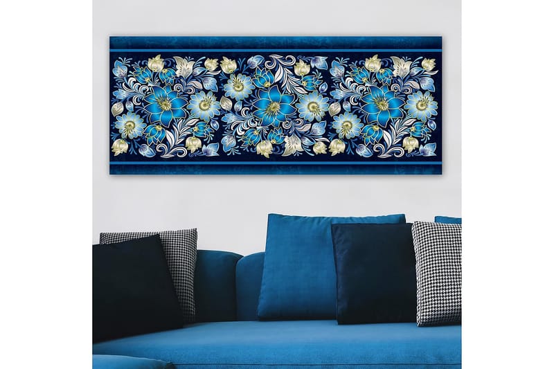 CANVASTAVLA YTY Floral & Botanical Flerfärgad 120x50 cm - Inredning & dekor - Tavlor & konst - Canvastavla