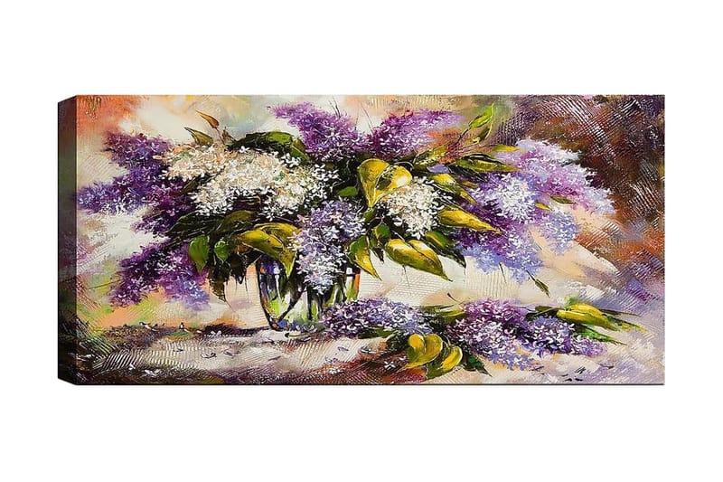 CANVASTAVLA YTY Floral & Botanical Flerfärgad 120x50 cm - Inredning & dekor - Tavlor & konst - Canvastavla