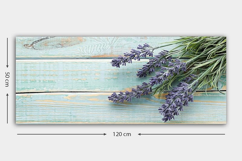 CANVASTAVLA YTY Floral & Botanical Flerfärgad 120x50 cm - Inredning & dekor - Tavlor & konst - Canvastavla