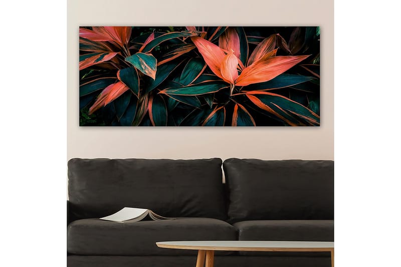 CANVASTAVLA YTY Floral & Botanical Flerfärgad 120x50 cm - Inredning & dekor - Tavlor & konst - Canvastavla