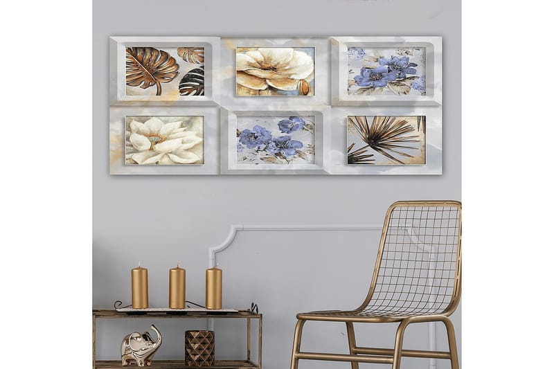 Canvastavla YTY Floral & Botanical Flerfärgad - 120x50 cm - Inredning & dekor - Tavlor & konst - Canvastavla