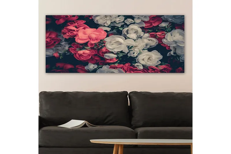 Canvastavla YTY Floral & Botanical Flerfärgad - 120x50 cm - Inredning & dekor - Tavlor & konst - Canvastavla