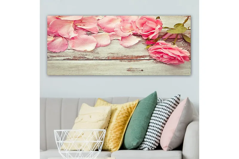 Canvastavla YTY Floral & Botanical Flerfärgad - 120x50 cm - Inredning & dekor - Tavlor & konst - Canvastavla