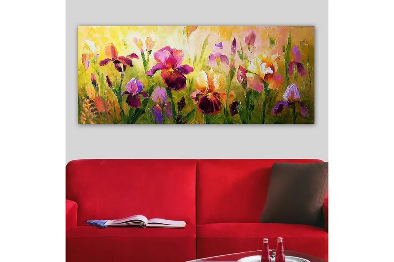 Canvastavla YTY Floral & Botanical Flerfärgad - 120x50 cm - Inredning & dekor - Tavlor & konst - Canvastavla