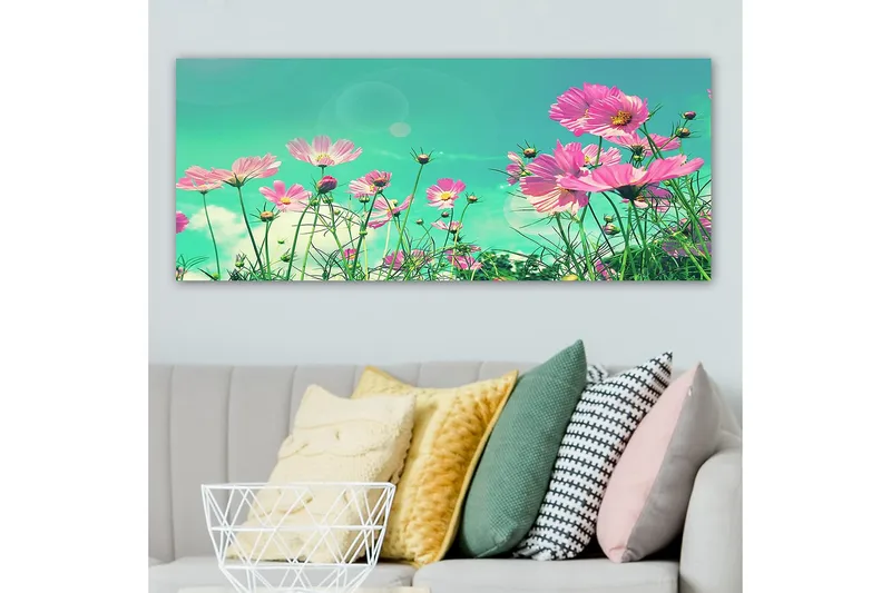 Canvastavla YTY Floral & Botanical Flerfärgad - 120x50 cm - Inredning & dekor - Tavlor & konst - Canvastavla