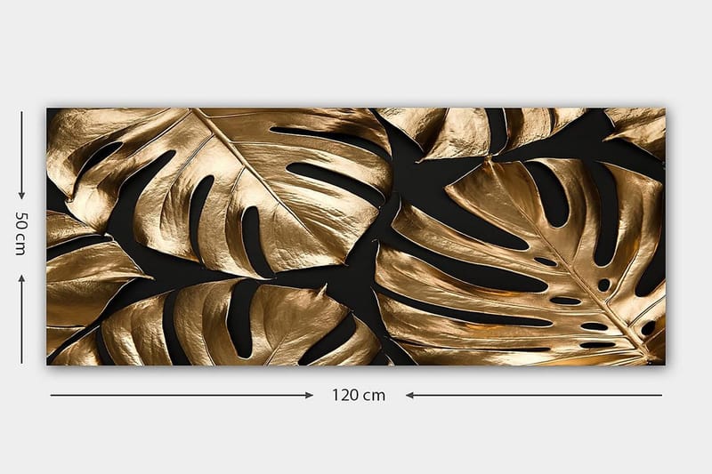 Canvastavla YTY Floral & Botanical Flerfärgad - 120x50 cm - Inredning & dekor - Tavlor & konst - Canvastavla