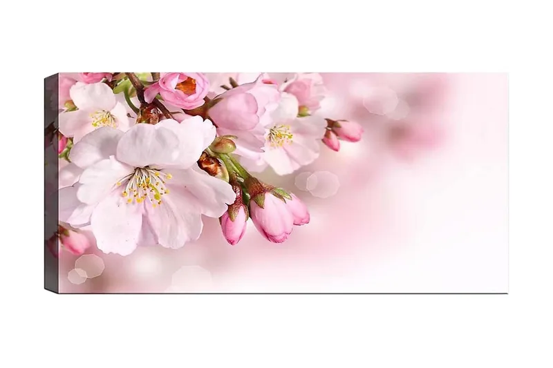Canvastavla YTY Floral & Botanical Flerfärgad, 120x50 cm