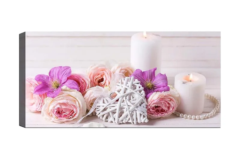 Canvastavla YTY Floral & Botanical Flerfärgad, 120x50 cm