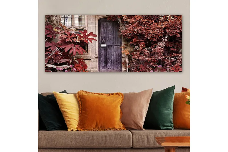 Canvastavla YTY Floral & Botanical Flerfärgad - 120x50 cm - Inredning & dekor - Tavlor & konst - Canvastavla
