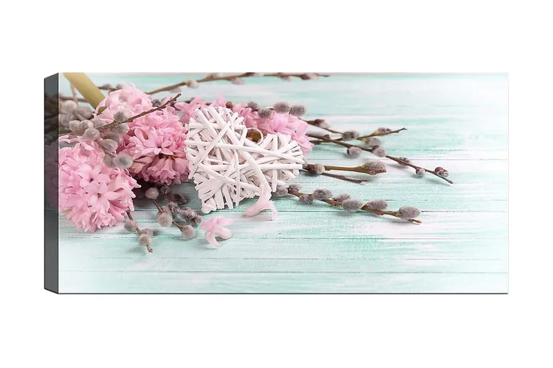 Canvastavla YTY Floral & Botanical Flerfärgad, 120x50 cm