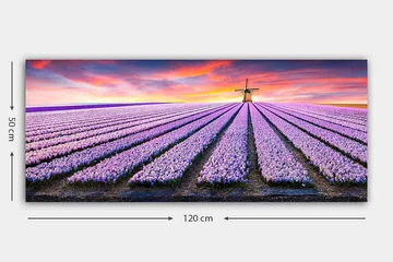Canvastavla YTY Floral & Botanical Flerfärgad - 120x50 cm - Inredning & dekor - Tavlor & konst - Canvastavla