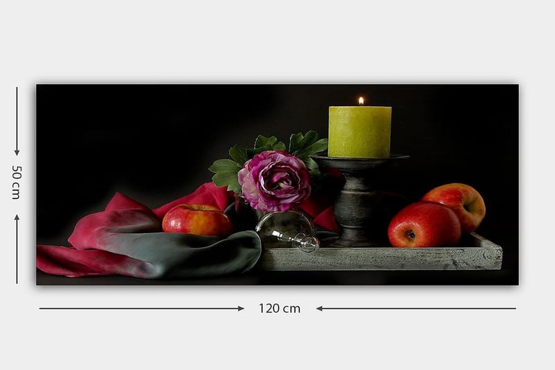 Canvastavla YTY Floral & Botanical Flerfärgad - 120x50 cm - Inredning & dekor - Tavlor & konst - Canvastavla