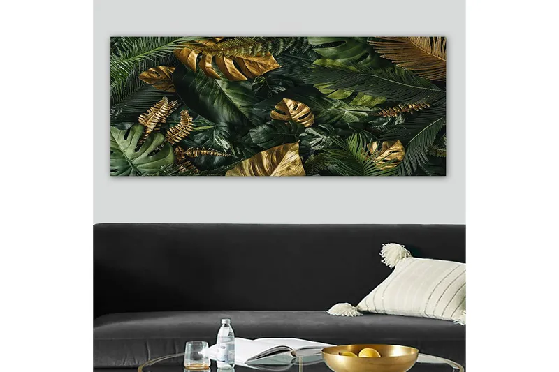 Canvastavla YTY Floral & Botanical Flerfärgad - 120x50 cm - Inredning & dekor - Tavlor & konst - Canvastavla
