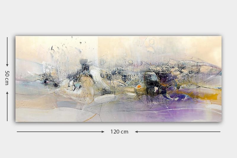 Canvastavla YTY Floral & Botanical Flerfärgad - 120x50 cm - Inredning & dekor - Tavlor & konst - Canvastavla