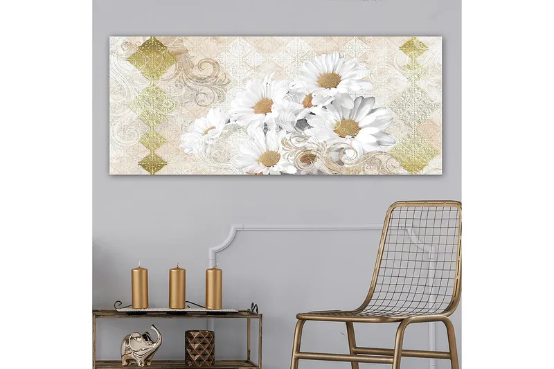 Canvastavla YTY Floral & Botanical Flerfärgad - 120x50 cm - Inredning & dekor - Tavlor & konst - Canvastavla