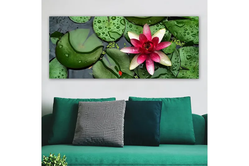 Canvastavla YTY Floral & Botanical Flerfärgad - 120x50 cm - Inredning & dekor - Tavlor & konst - Canvastavla