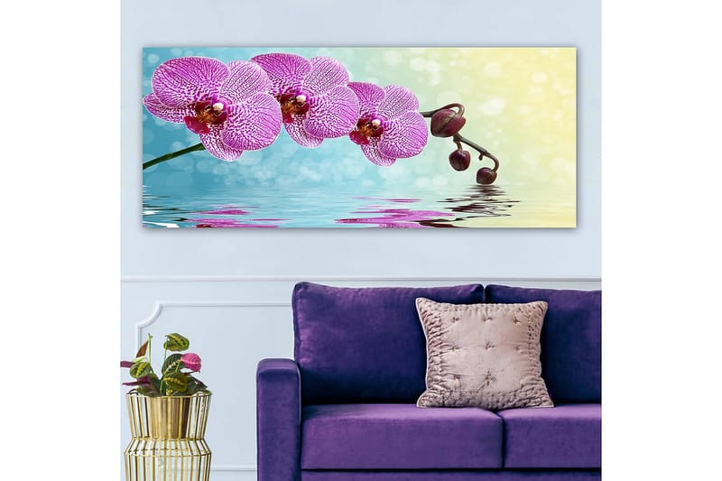 Canvastavla YTY Floral & Botanical Flerfärgad - 120x50 cm - Inredning & dekor - Tavlor & konst - Canvastavla