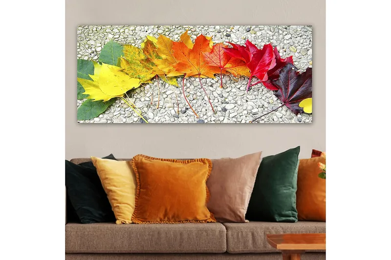 Canvastavla YTY Floral & Botanical Flerfärgad - 120x50 cm - Inredning & dekor - Tavlor & konst - Canvastavla