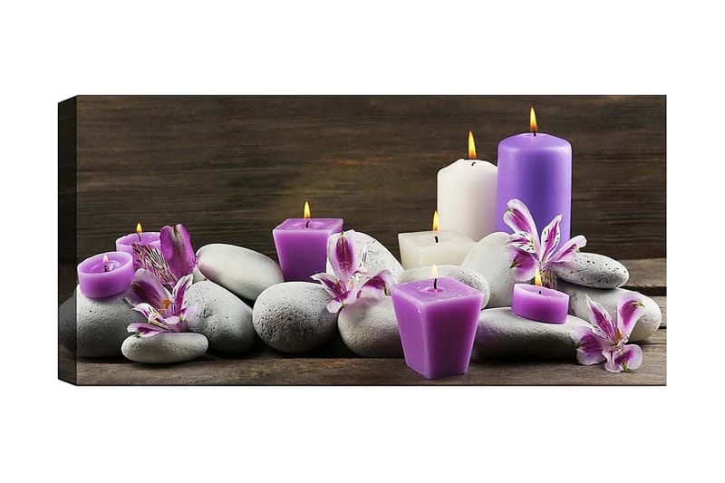 Canvastavla YTY Floral & Botanical Flerfärgad - 120x50 cm - Inredning & dekor - Tavlor & konst - Canvastavla