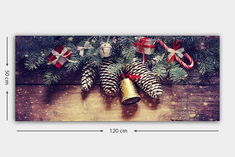 Canvastavla YTY Floral & Botanical Flerfärgad - 120x50 cm - Inredning & dekor - Tavlor & konst - Canvastavla