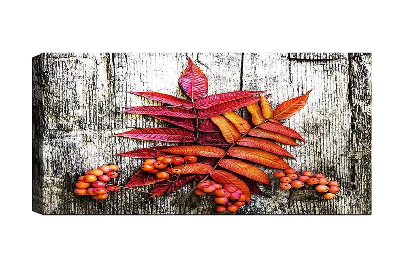 Canvastavla YTY Floral & Botanical Flerfärgad, 120x50 cm