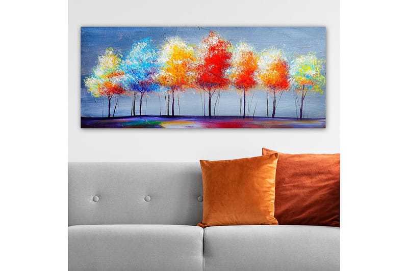 Canvastavla YTY Floral & Botanical Flerfärgad - 120x50 cm - Inredning & dekor - Tavlor & konst - Canvastavla