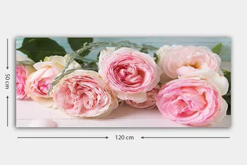 Canvastavla YTY Floral & Botanical Flerfärgad - 120x50 cm - Inredning & dekor - Tavlor & konst - Canvastavla