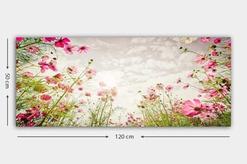 Canvastavla YTY Floral & Botanical Flerfärgad - 120x50 cm - Inredning & dekor - Tavlor & konst - Canvastavla