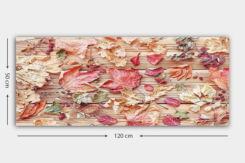Canvastavla YTY Floral & Botanical Flerfärgad - 120x50 cm - Inredning & dekor - Tavlor & konst - Canvastavla