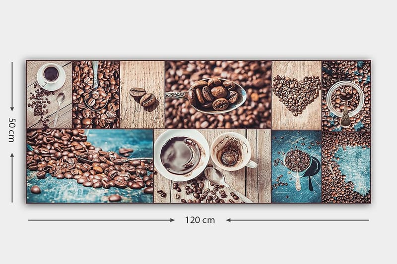 CANVASTAVLA YTY Food & Beverage Flerfärgad 120x50 cm - Inredning & dekor - Tavlor & konst - Canvastavla