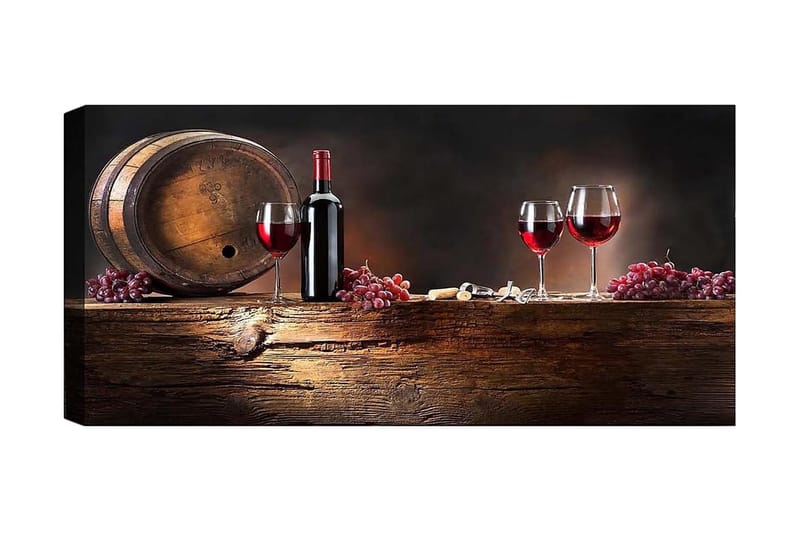 CANVASTAVLA YTY Food & Beverage Flerfärgad 120x50 cm - Inredning & dekor - Tavlor & konst - Canvastavla