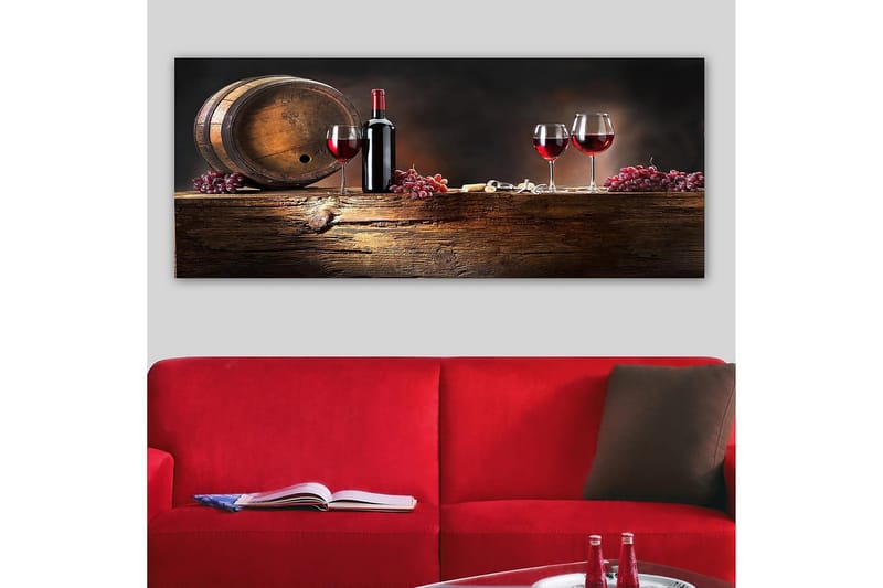 CANVASTAVLA YTY Food & Beverage Flerfärgad 120x50 cm - Inredning & dekor - Tavlor & konst - Canvastavla
