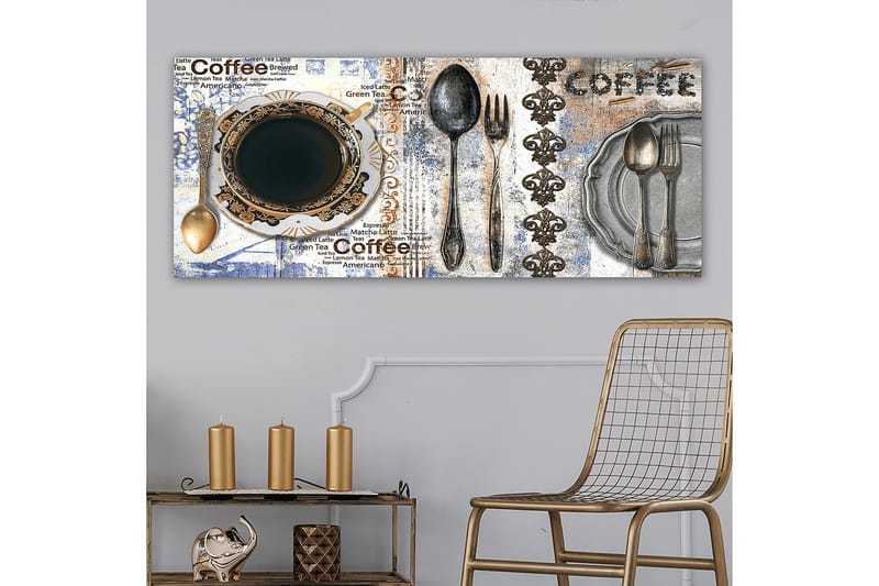 CANVASTAVLA YTY Food & Beverage Flerfärgad 120x50 cm - Inredning & dekor - Tavlor & konst - Canvastavla