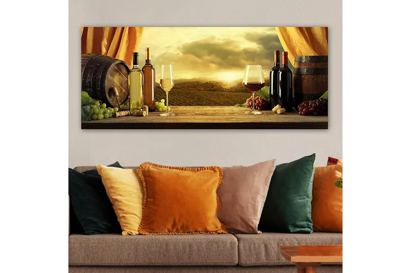 Canvastavla YTY Food & Beverage Flerfärgad - 120x50 cm - Inredning & dekor - Tavlor & konst - Canvastavla