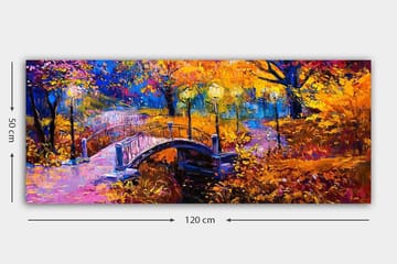 Canvastavla YTY Landscape & Nature Flerfärgad - 120x50 cm - Inredning & dekor - Tavlor & konst - Canvastavla