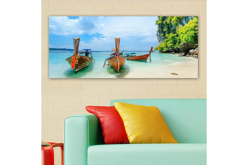 Canvastavla YTY Landscape & Nature Flerfärgad - 120x50 cm - Inredning & dekor - Tavlor & konst - Canvastavla