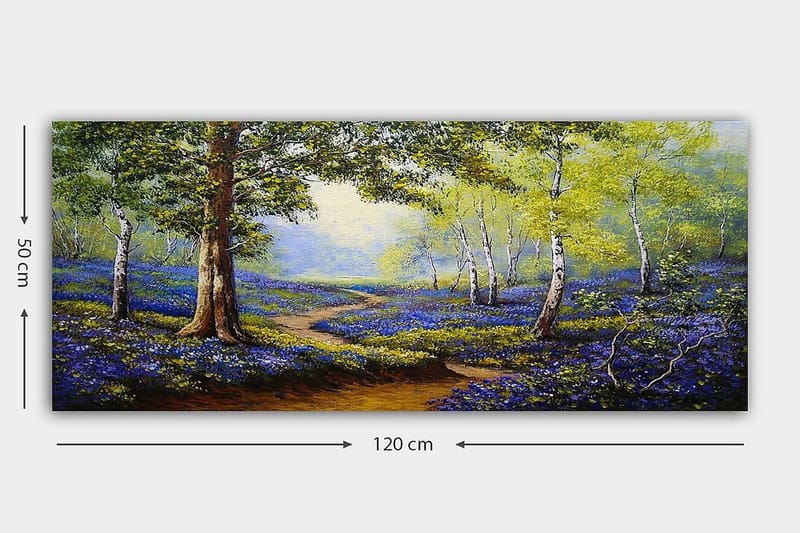 Canvastavla YTY Landscape & Nature Flerfärgad - 120x50 cm - Inredning & dekor - Tavlor & konst - Canvastavla