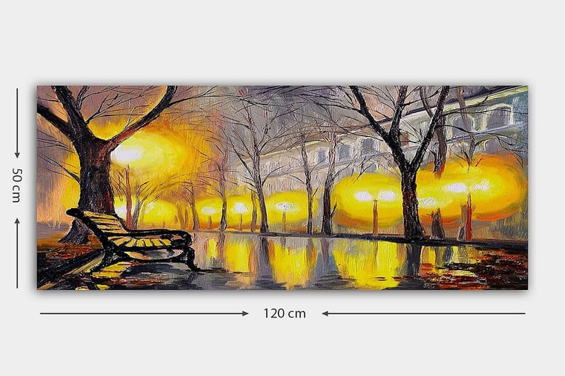 CANVASTAVLA YTY Landscape & Nature Flerfärgad 120x50 cm - Inredning & dekor - Tavlor & konst - Canvastavla