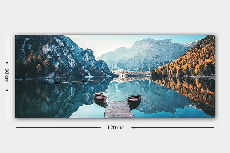 CANVASTAVLA YTY Landscape & Nature Flerfärgad 120x50 cm - Inredning & dekor - Tavlor & konst - Canvastavla