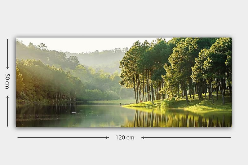 CANVASTAVLA YTY Landscape & Nature Flerfärgad 120x50 cm - Inredning & dekor - Tavlor & konst - Canvastavla