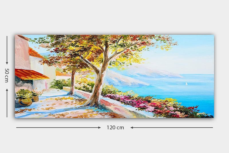 CANVASTAVLA YTY Landscape & Nature Flerfärgad 120x50 cm - Inredning & dekor - Tavlor & konst - Canvastavla