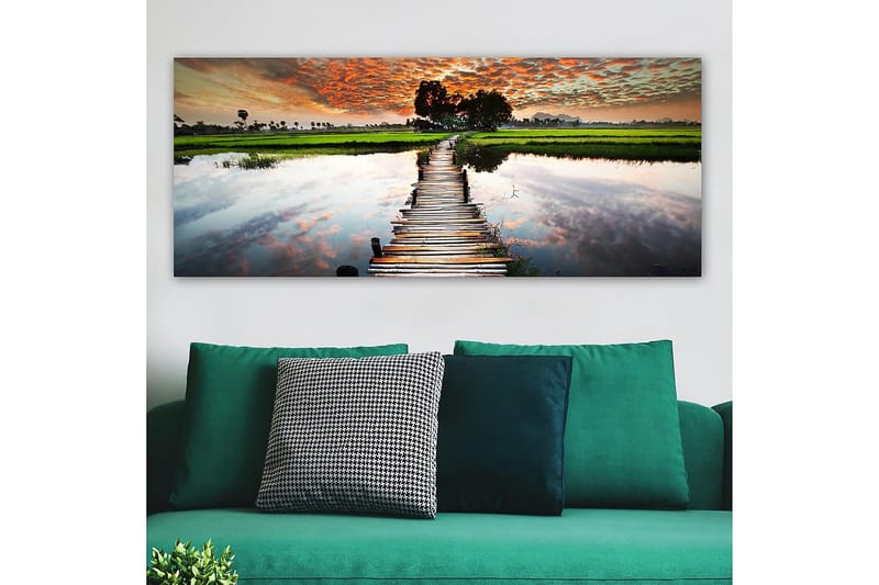 CANVASTAVLA YTY Landscape & Nature Flerfärgad 120x50 cm - Inredning & dekor - Tavlor & konst - Canvastavla