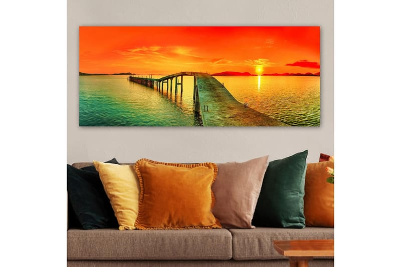CANVASTAVLA YTY Landscape & Nature Flerfärgad 120x50 cm - Inredning & dekor - Tavlor & konst - Canvastavla