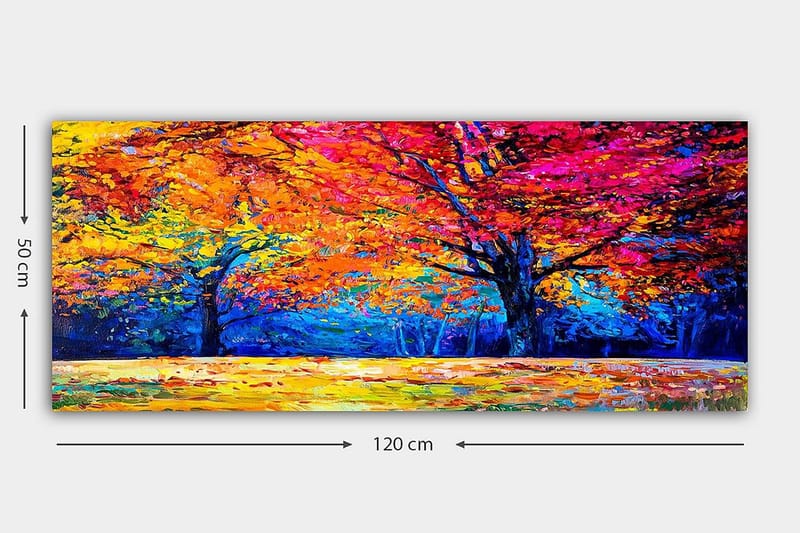 CANVASTAVLA YTY Landscape & Nature Flerfärgad 120x50 cm - Inredning & dekor - Tavlor & konst - Canvastavla
