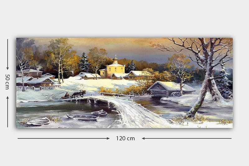 CANVASTAVLA YTY Landscape & Nature Flerfärgad 120x50 cm - Inredning & dekor - Tavlor & konst - Canvastavla