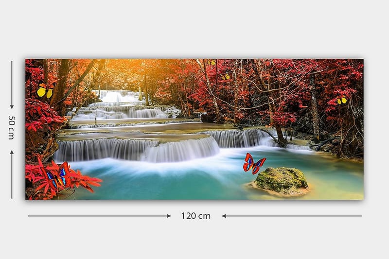 CANVASTAVLA YTY Landscape & Nature Flerfärgad 120x50 cm - Inredning & dekor - Tavlor & konst - Canvastavla